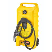 Cuve simple paroi PEHD ADR 53 litres avec pompe 12 V Cuve simple paroi PEHD ADR 53 litres avec pompe 12 V