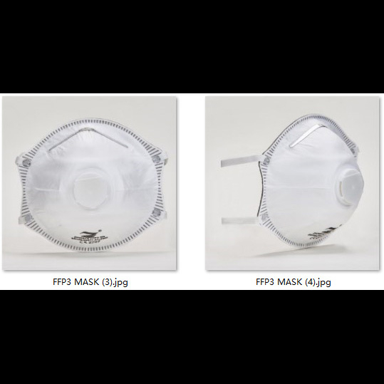 270x Masque de protection respiratoire FFP3 avec valve, 386,04 €