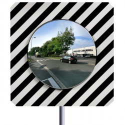 Miroir routier - Miroir route - Miroir de circulation