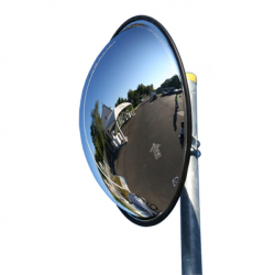 Miroir extérieur convexe réglable pour la sécurité routière, miroir de  circulation rond convexe, miroir Fish Eye